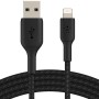 Belkin Boost↑Charge™ Braided Lightning naar USB kabel - 3 meter