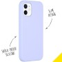 iPhone hoes Liquid Silicone Backcover iPhone 12 Mini - Paars