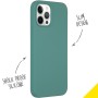 iPhone hoes Liquid Silicone Backcover iPhone 12 Pro Max - Donkergroen