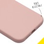 iPhone hoes Liquid Silicone Backcover iPhone 12 Pro Max - Roze