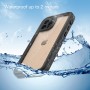 Redpepper Dot Plus Waterproof Backcover iPhone 12 Pro - Zwart