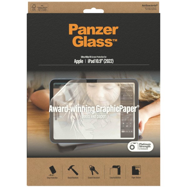 PanzerGlass GraphicPaper Screenprotector iPad 10.9 (2022)