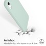 iPhone hoes Liquid Silicone Backcover iPhone Xr - Sky Blue