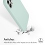 Accezz Liquid Silicone Backcover iPhone 12 (Pro) - Sky Blue