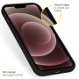 Accezz Liquid Silicone Backcover iPhone 13 Pro Max - Zwart