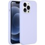 iPhone hoes Liquid Silicone Backcover iPhone 13 Pro - Paars