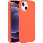 iPhone hoes Liquid Silicone Backcover iPhone 13 - Nectarine