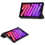 iPad hoes Trifold Bookcase iPad Mini 6 (2021) - Zwart
