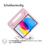 Accezz Kidsproof Backcover met handvat iPad 10.9 (2022) - Lichtroze