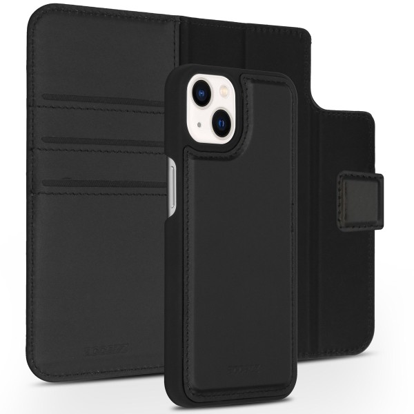 Accezz Premium Leather 2 in 1 Wallet Bookcase iPhone 13 Mini - Zwart