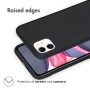 iPhone hoes Color Backcover iPhone 11 - Zwart