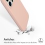 Accezz Liquid Silicone Backcover iPhone 14 Pro - Roze