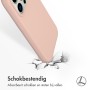 Accezz Liquid Silicone Backcover iPhone 14 Pro - Roze