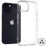 Accezz 100% Recycled Clear Backcover iPhone 15 - Transparant