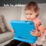 iPad hoes Kidsproof Backcover met handvat iPad 10.2 (2019 / 2020 / 2021) - Blauw