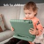 iPad hoes Kidsproof Backcover met handvat iPad 10.2 (2019 / 2020 / 2021) - Olijfgroen