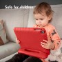 iPad hoes Kidsproof Backcover met handvat iPad 10.2 (2019 / 2020 / 2021) - Rood