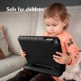 iPad hoes Kidsproof Backcover met handvat iPad (2018) / (2017) - Zwart