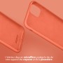 Accezz Liquid Silicone Backcover iPhone 15 Pro - Nectarine