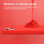 Accezz Liquid Silicone Backcover iPhone 15 Pro Max - Rood