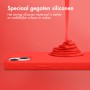 iPhone hoes Liquid Silicone Backcover iPhone 13 - Rood