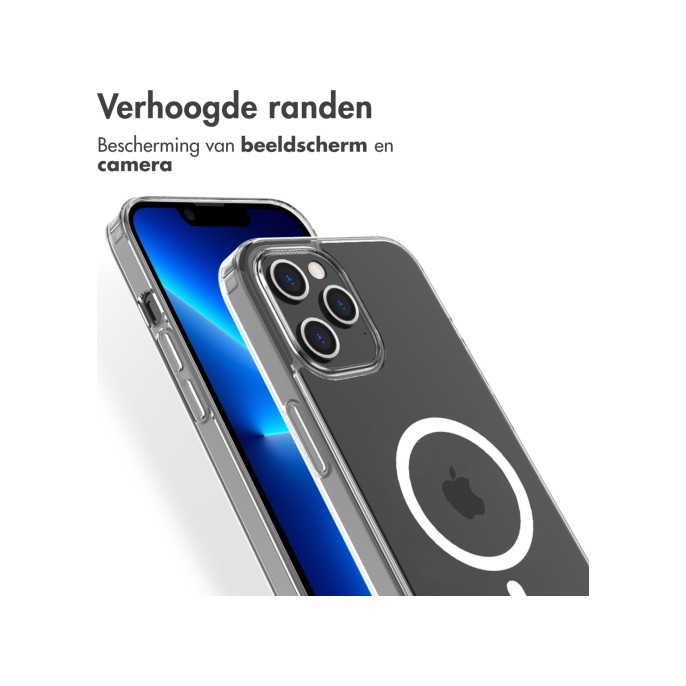 Accezz clear backcover met magsafe iphone 13 pro - transparant Accezz clear backcover met magsafe iphone 13 pro - transparant