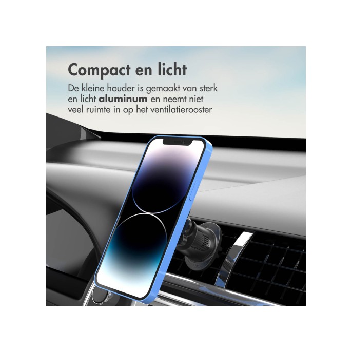 Accezz easylock telefoonhouder auto - ventilatierooster - universeel - 360 graden draaibaar - zwart Accezz easylock telefoonhouder auto - ventilatierooster - universeel - 360 graden draaibaar - zwart