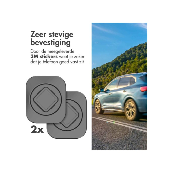 Accezz easylock telefoonhouder auto - ventilatierooster - universeel - 360 graden draaibaar - zwart Accezz easylock telefoonhouder auto - ventilatierooster - universeel - 360 graden draaibaar - zwart