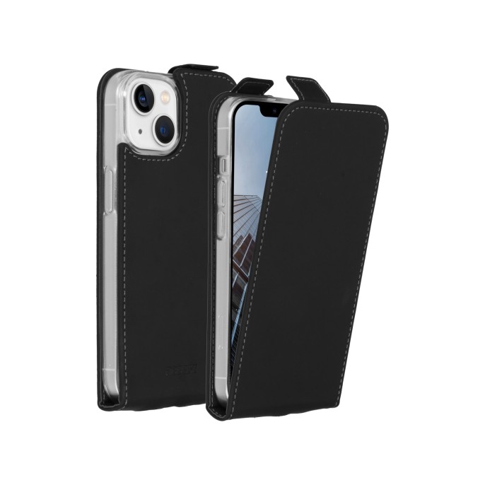 Accezz flipcase iphone 14 plus - zwart Accezz flipcase iphone 14 plus - zwart