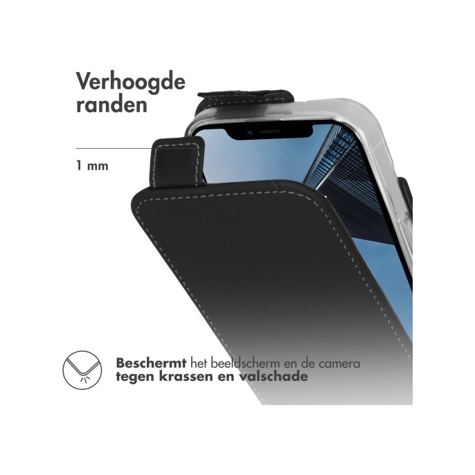 Accezz flipcase iphone 14 plus - zwart Accezz flipcase iphone 14 plus - zwart