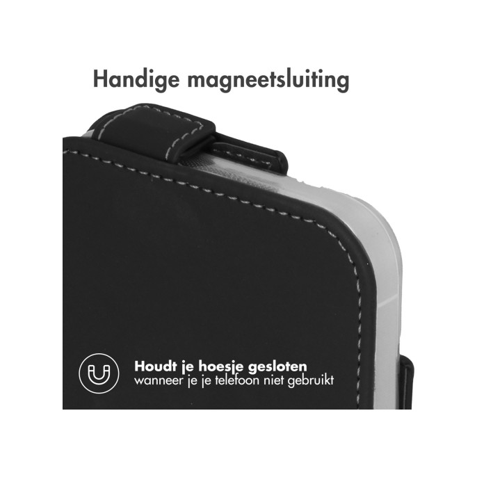 Accezz flipcase iphone 14 plus - zwart Accezz flipcase iphone 14 plus - zwart