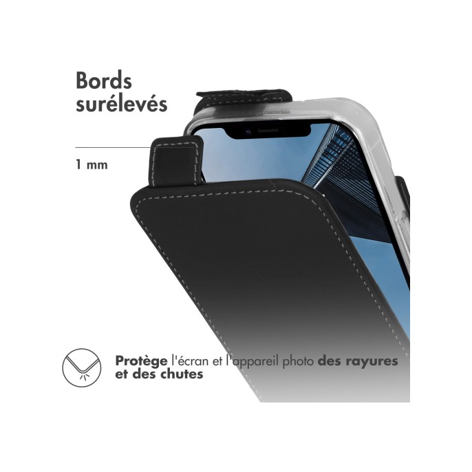 Accezz flipcase iphone 14 plus - zwart Accezz flipcase iphone 14 plus - zwart