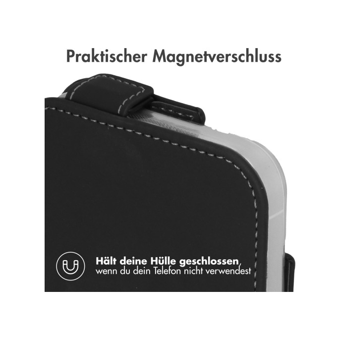 Accezz flipcase iphone 14 plus - zwart Accezz flipcase iphone 14 plus - zwart