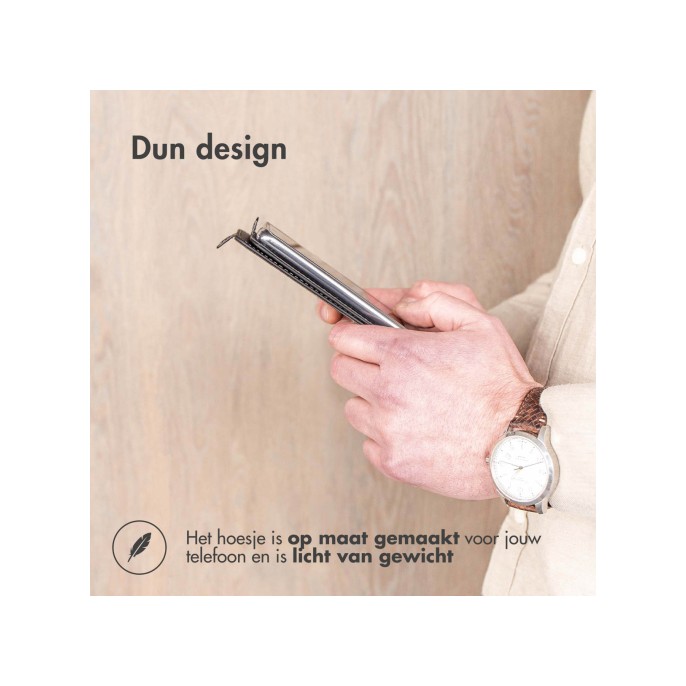 Accezz flipcase iphone 14 plus - zwart Accezz flipcase iphone 14 plus - zwart
