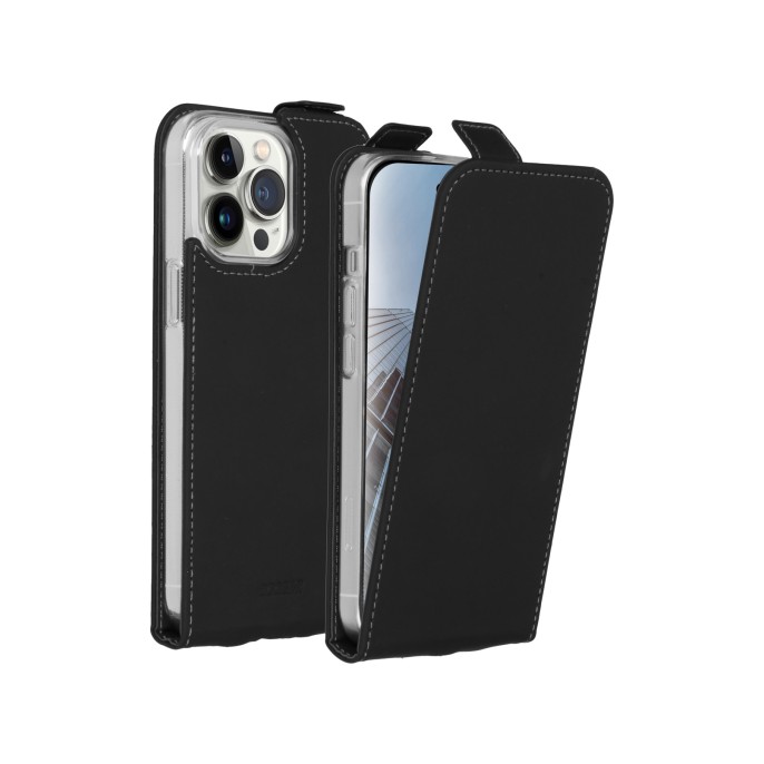 Accezz flipcase iphone 14 pro - zwart Accezz flipcase iphone 14 pro - zwart