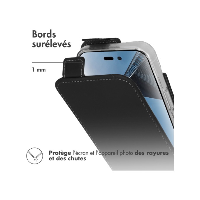 Accezz flipcase iphone 14 pro - zwart Accezz flipcase iphone 14 pro - zwart