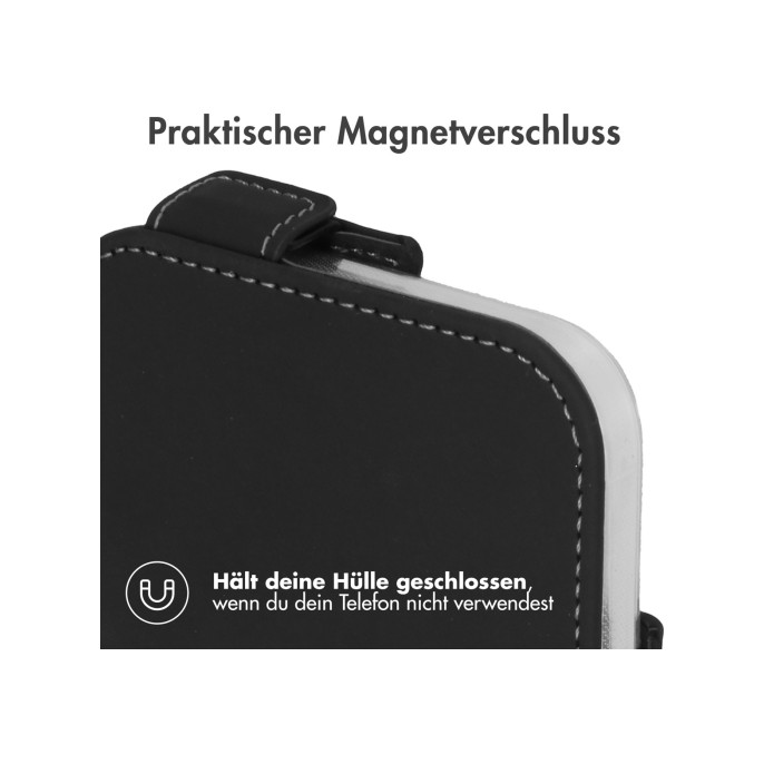 Accezz flipcase iphone 14 pro - zwart Accezz flipcase iphone 14 pro - zwart
