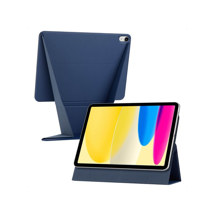 Accezz high stand tablet case apple ipad 11 (2025) 11 inch / ipad 10 (2022) 10.9 inch - donkerblauw Accezz high stand tablet case apple ipad 11 (2025) 11 inch / ipad 10 (2022) 10.9 inch - donkerblauw