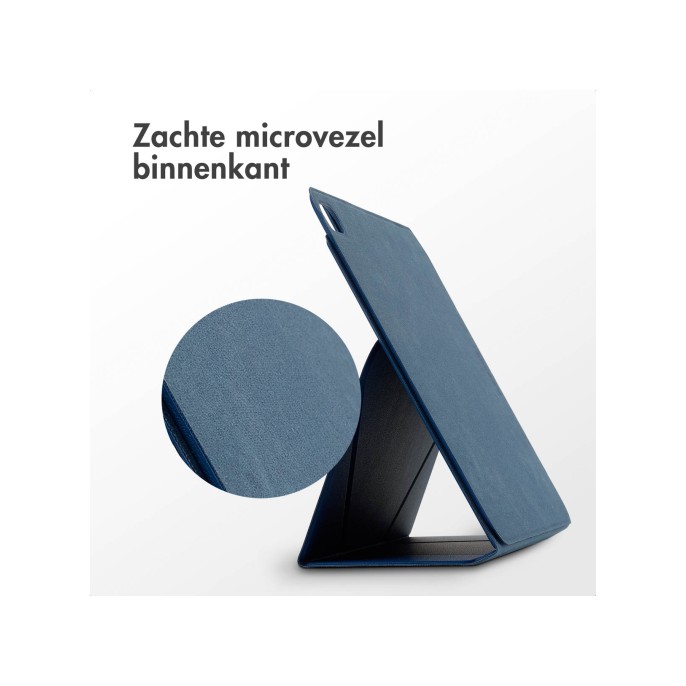 Accezz high stand tablet case apple ipad 11 (2025) 11 inch / ipad 10 (2022) 10.9 inch - donkerblauw Accezz high stand tablet case apple ipad 11 (2025) 11 inch / ipad 10 (2022) 10.9 inch - donkerblauw