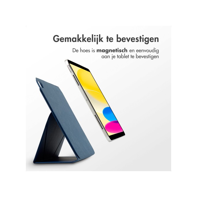 Accezz high stand tablet case apple ipad 11 (2025) 11 inch / ipad 10 (2022) 10.9 inch - donkerblauw Accezz high stand tablet case apple ipad 11 (2025) 11 inch / ipad 10 (2022) 10.9 inch - donkerblauw