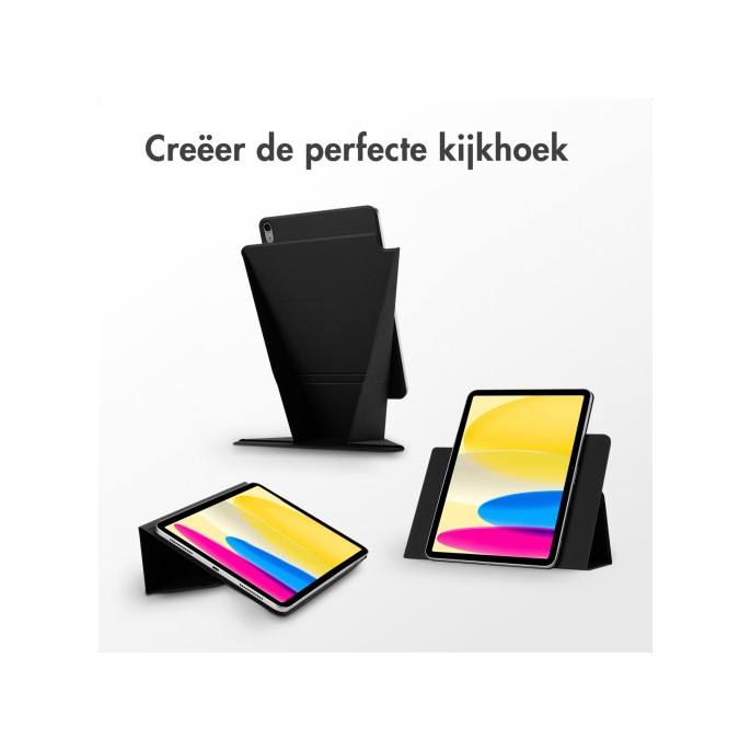 Accezz high stand tablet case apple ipad 11 (2025) 11 inch / ipad 10 (2022) 10.9 inch - zwart Accezz high stand tablet case apple ipad 11 (2025) 11 inch / ipad 10 (2022) 10.9 inch - zwart