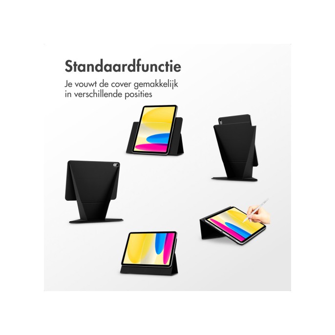 Accezz high stand tablet case apple ipad 11 (2025) 11 inch / ipad 10 (2022) 10.9 inch - zwart Accezz high stand tablet case apple ipad 11 (2025) 11 inch / ipad 10 (2022) 10.9 inch - zwart