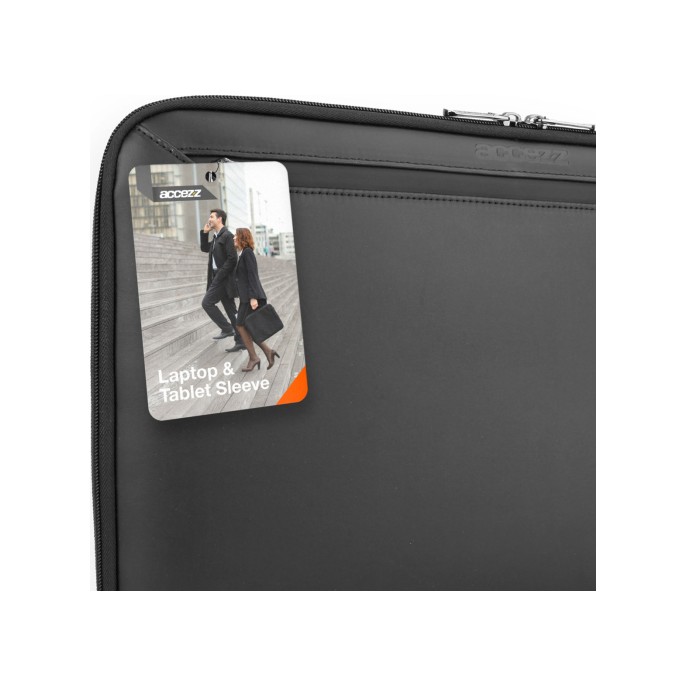 Accezz modern series laptop & tablet sleeve 15-16 inch - zwart Accezz modern series laptop & tablet sleeve 15-16 inch - zwart