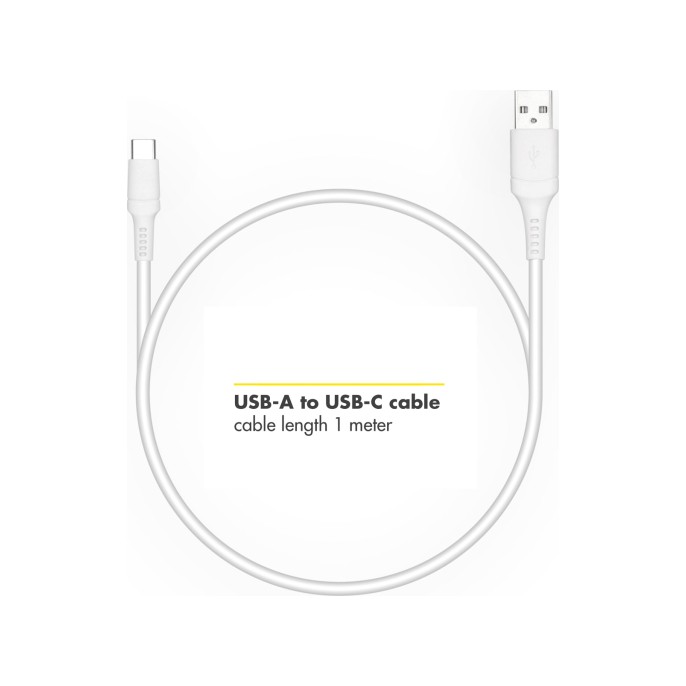 Accezz qi soft touch wireless charger - draadloze oplader - 10 watt - wit Accezz qi soft touch wireless charger - draadloze oplader - 10 watt - wit