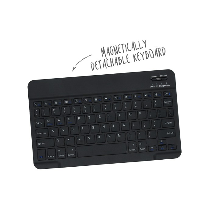Accezz qwertz bluetooth keyboard bookcase ipad 6 (2018) 9.7 inch / ipad 5 (2017) 9.7 inch /air 2 (2014) / air 1 (2013) Accezz qwertz bluetooth keyboard bookcase ipad 6 (2018) 9.7 inch / ipad 5 (2017) 9.7 inch /air 2 (2014) / air 1 (2013)