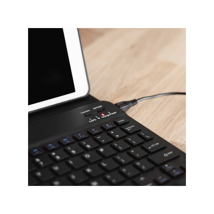 Accezz qwertz bluetooth keyboard bookcase ipad 6 (2018) 9.7 inch / ipad 5 (2017) 9.7 inch /air 2 (2014) / air 1 (2013) Accezz qwertz bluetooth keyboard bookcase ipad 6 (2018) 9.7 inch / ipad 5 (2017) 9.7 inch /air 2 (2014) / air 1 (2013)