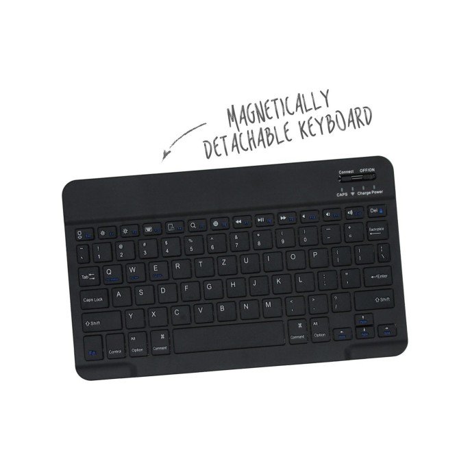 Accezz qwertz bluetooth keyboard bookcase ipad 6 (2018) 9.7 inch / ipad 5 (2017) 9.7 inch /air 2 (2014) / air 1 (2013) Accezz qwertz bluetooth keyboard bookcase ipad 6 (2018) 9.7 inch / ipad 5 (2017) 9.7 inch /air 2 (2014) / air 1 (2013)
