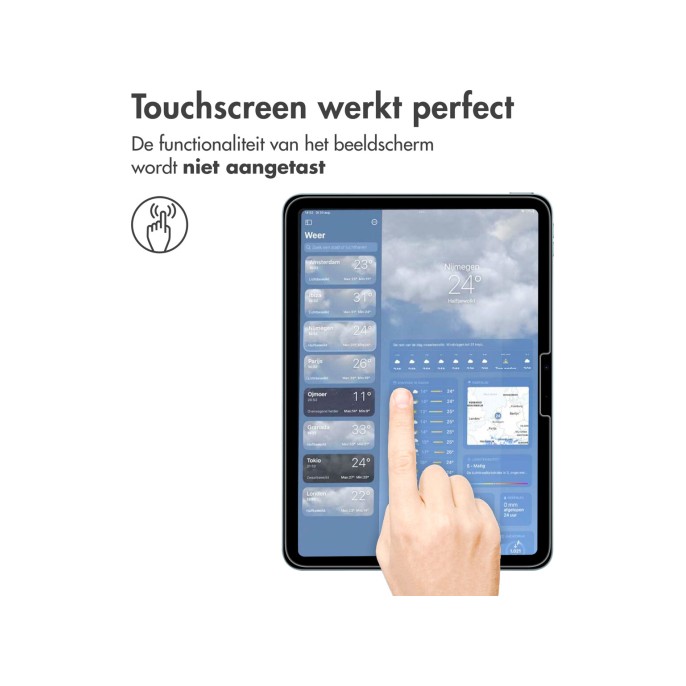 Accezz tablet hoes geschikt voor ipad 11 (2025) 11 inch / ipad 10 (2022) 10.9 inch 10e generatie & screenprotector gehard glas - classic tablet case - greige Accezz tablet hoes geschikt voor ipad 11 (2025) 11 inch / ipad 10 (2022) 10.9 inch 10e generatie & screenprotector gehard glas - classic tablet case - greige