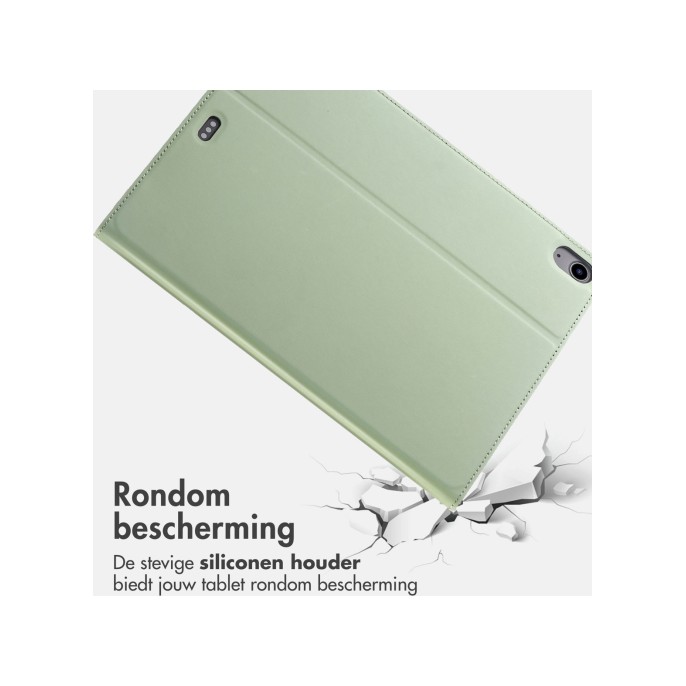 Accezz classic tablet case apple ipad 11 (2025) 11 inch / ipad 10 (2022) 10.9 inch - groen Accezz classic tablet case apple ipad 11 (2025) 11 inch / ipad 10 (2022) 10.9 inch - groen