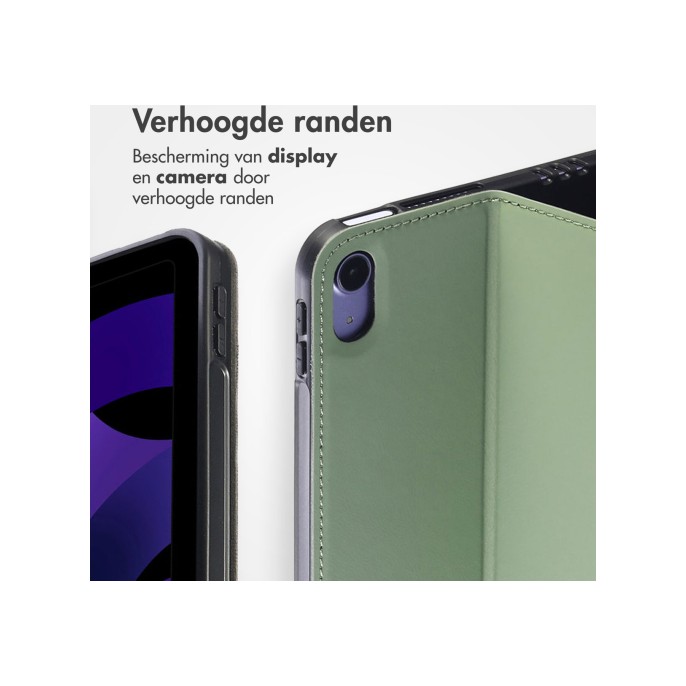 Accezz classic tablet case apple ipad 11 (2025) 11 inch / ipad 10 (2022) 10.9 inch - groen Accezz classic tablet case apple ipad 11 (2025) 11 inch / ipad 10 (2022) 10.9 inch - groen